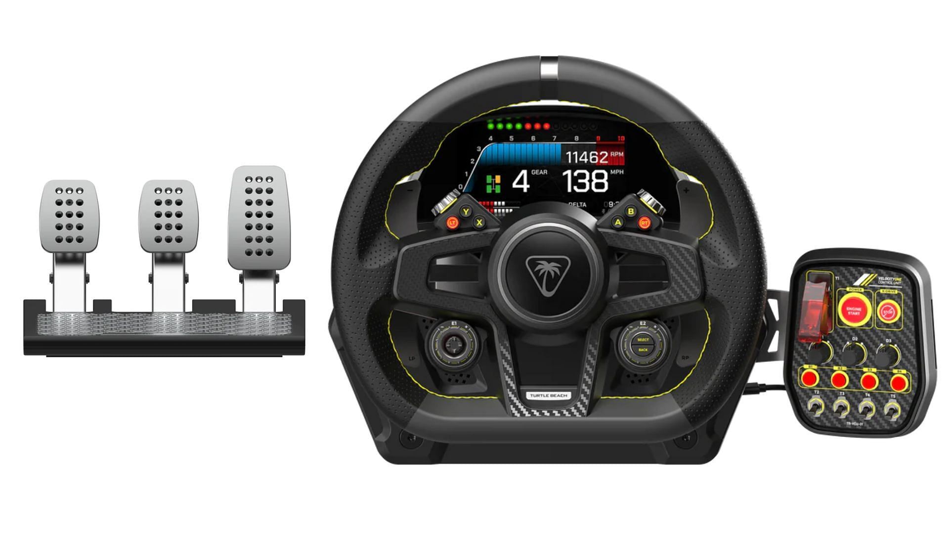 Turtle Beach VelocityOne - best steering wheels for sim racing (Image via Turtle Beach)