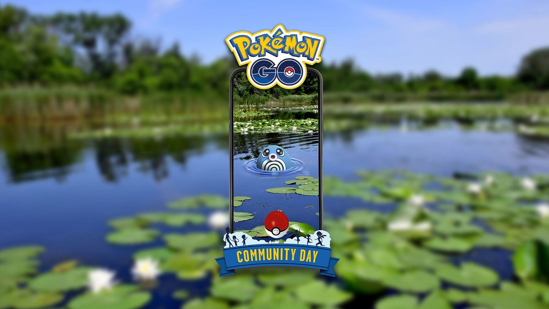 Poliwag features branching evolutions, so its Community Day event brought new moves for both Poliwrath and Politoed (Image via Niantic)