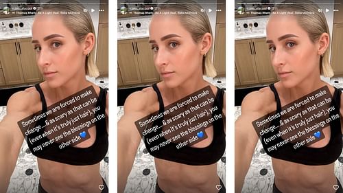 McCool shares an interesting update on Instagram.