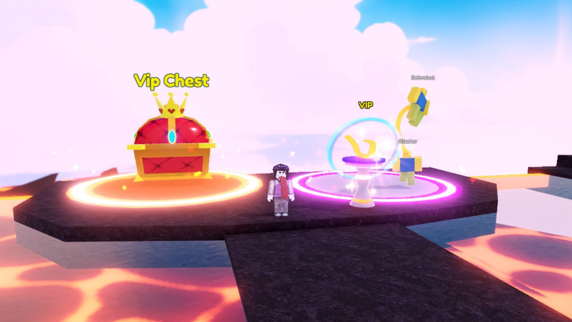 VIP chest in Tongue Battles (Image via Roblox)