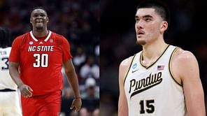 "We have literally a David against Goliath-type showdown": CBB analyst drops take on major DJ Burns vs. Zach Edey Final Four clash