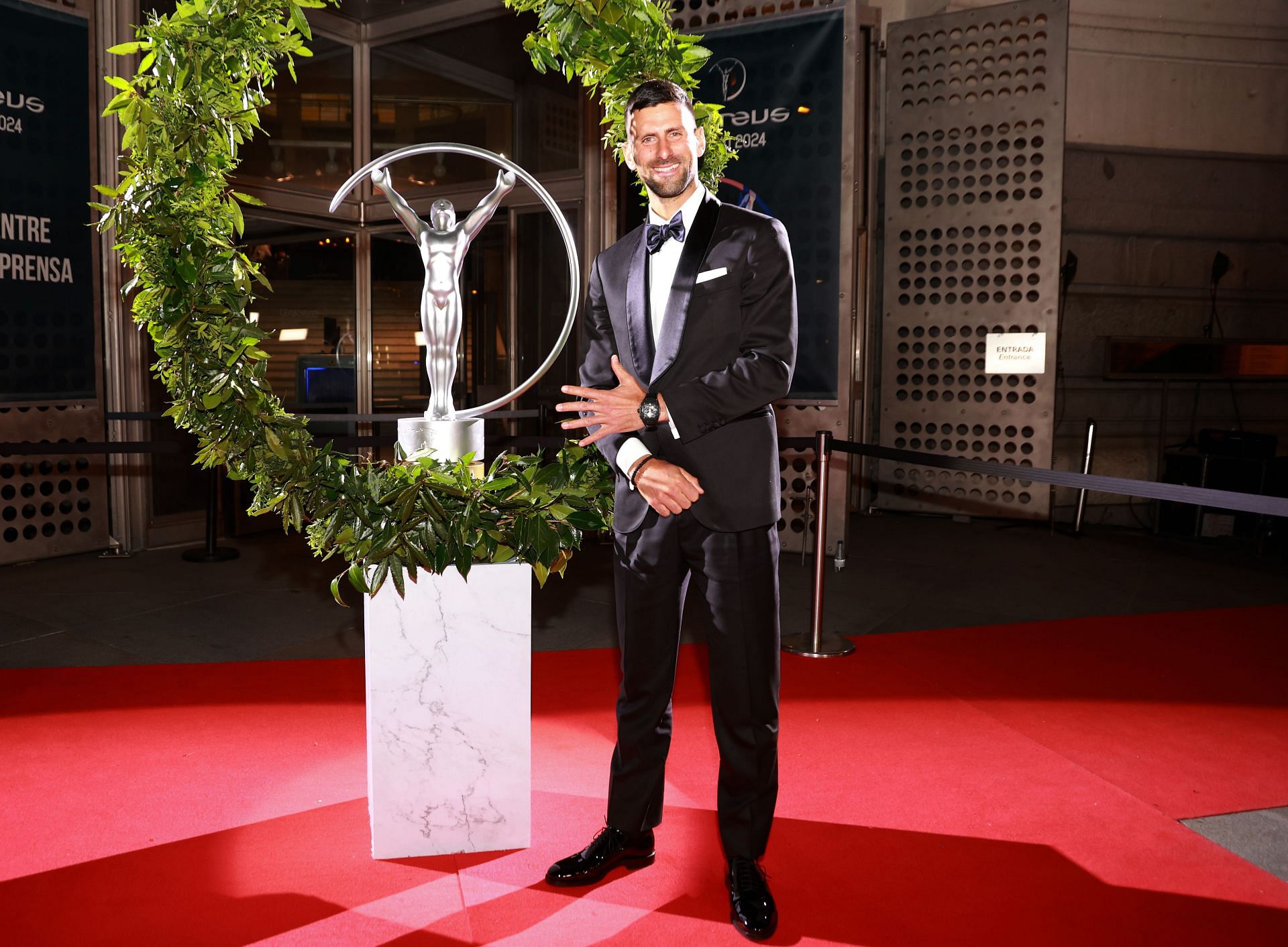 Winners Walk - Laureus World Sports Awards Madrid 2024 (Photo by Carlos Alvarez/Getty Images for Laureus)