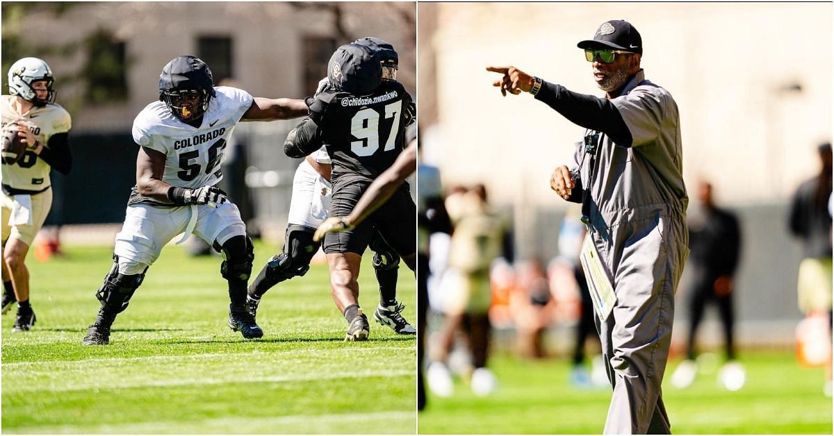 Colorado Buffaloes head coach Deion Sanders