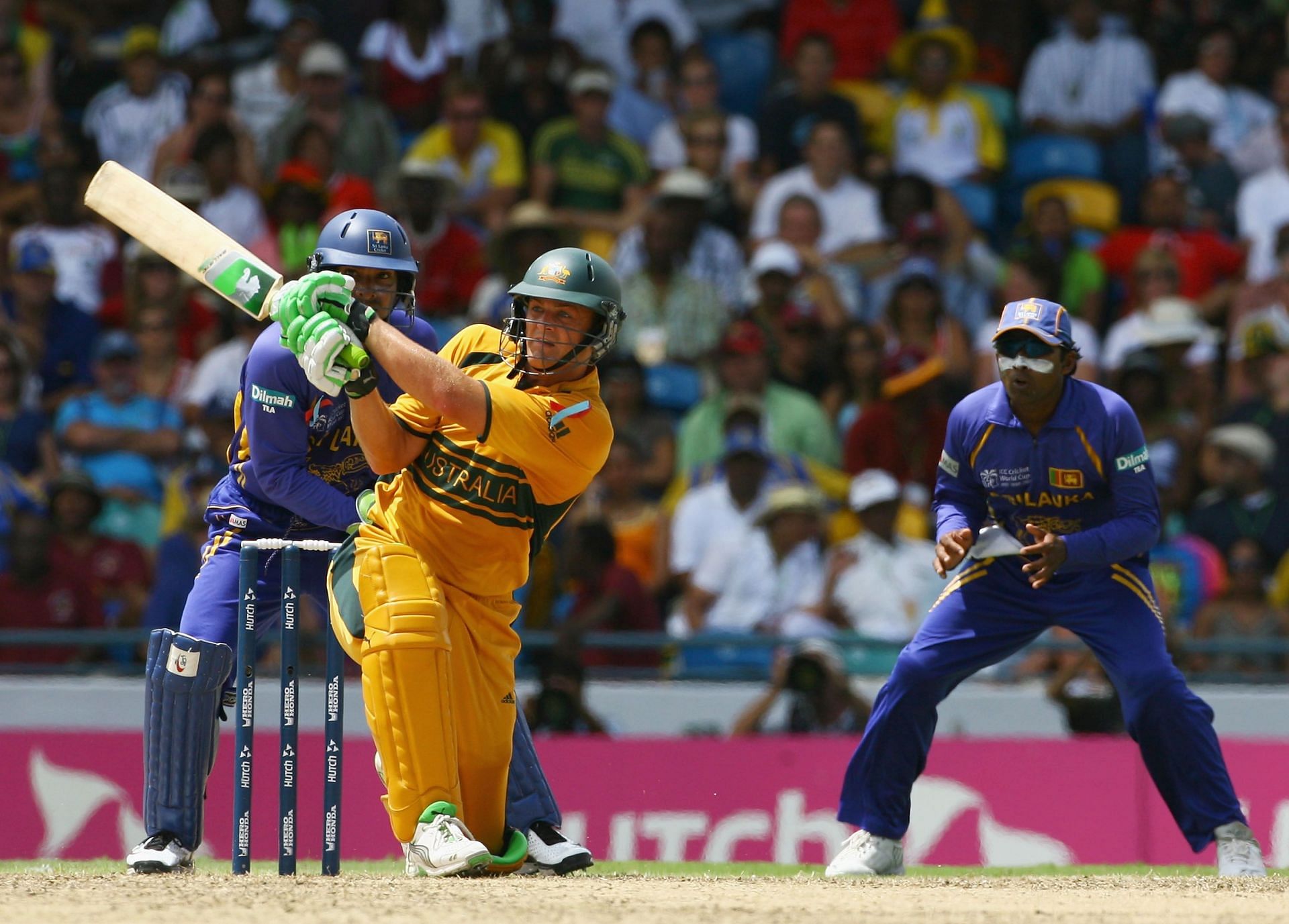Adam Gilchrist scored 149 runs in the finals of the 2007 World Cup