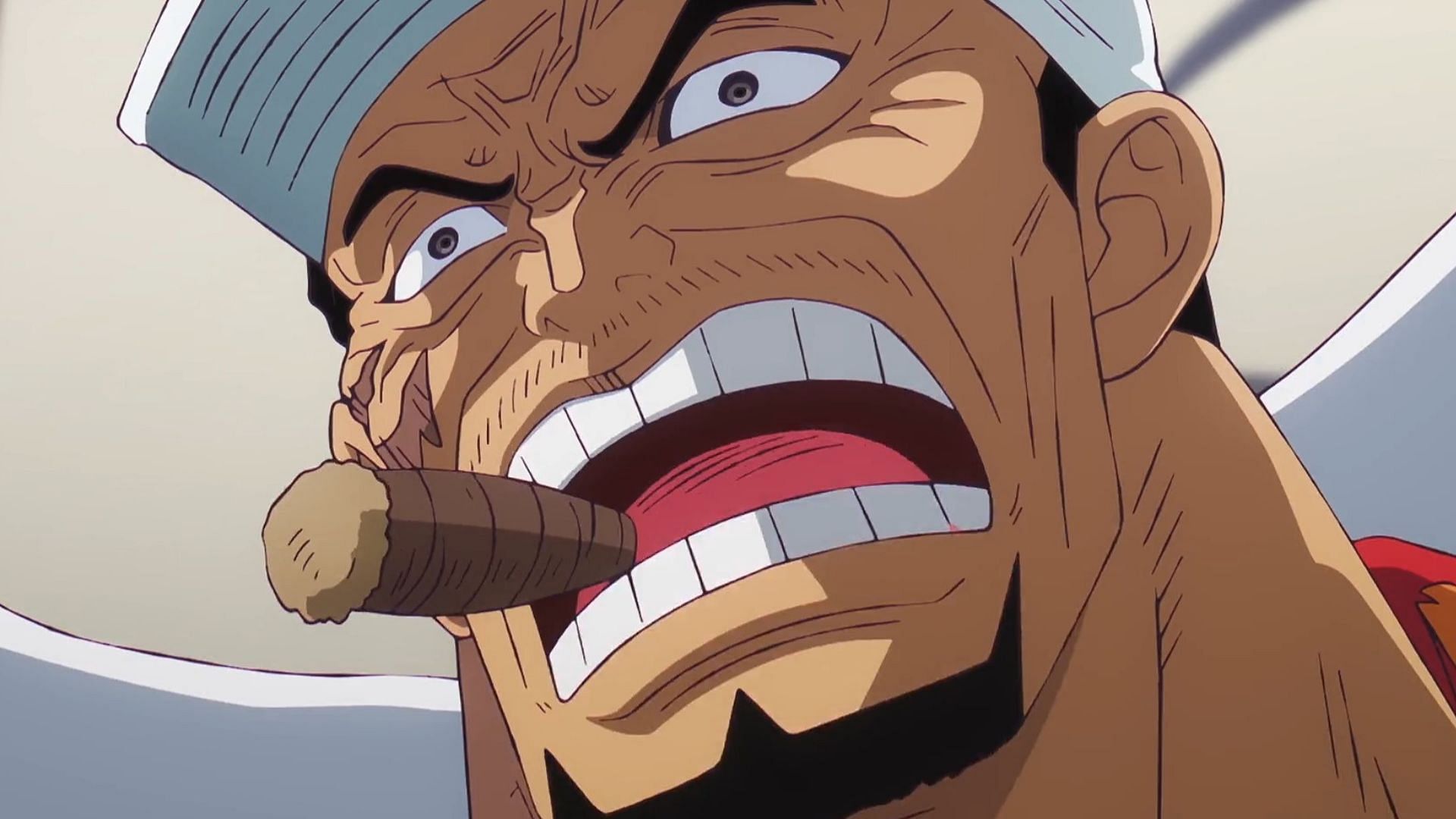 Akainu in One Piece episode 1100 (Image via Toei Animation)