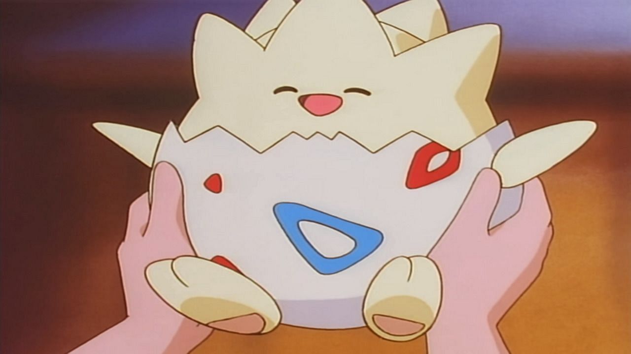 This episode marked the debut of Togepi, an entirely new Pokemon at the time (Image via The Pokemon Company)