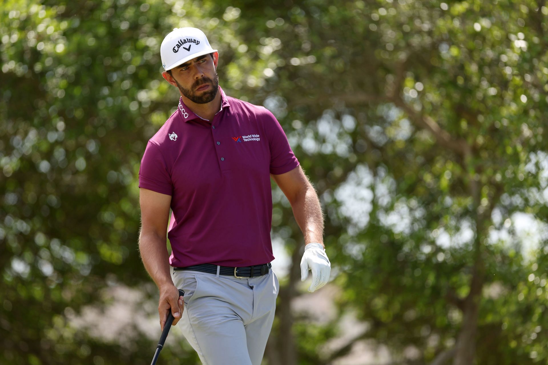 Erik Van Rooyen at the Valero Texas Open