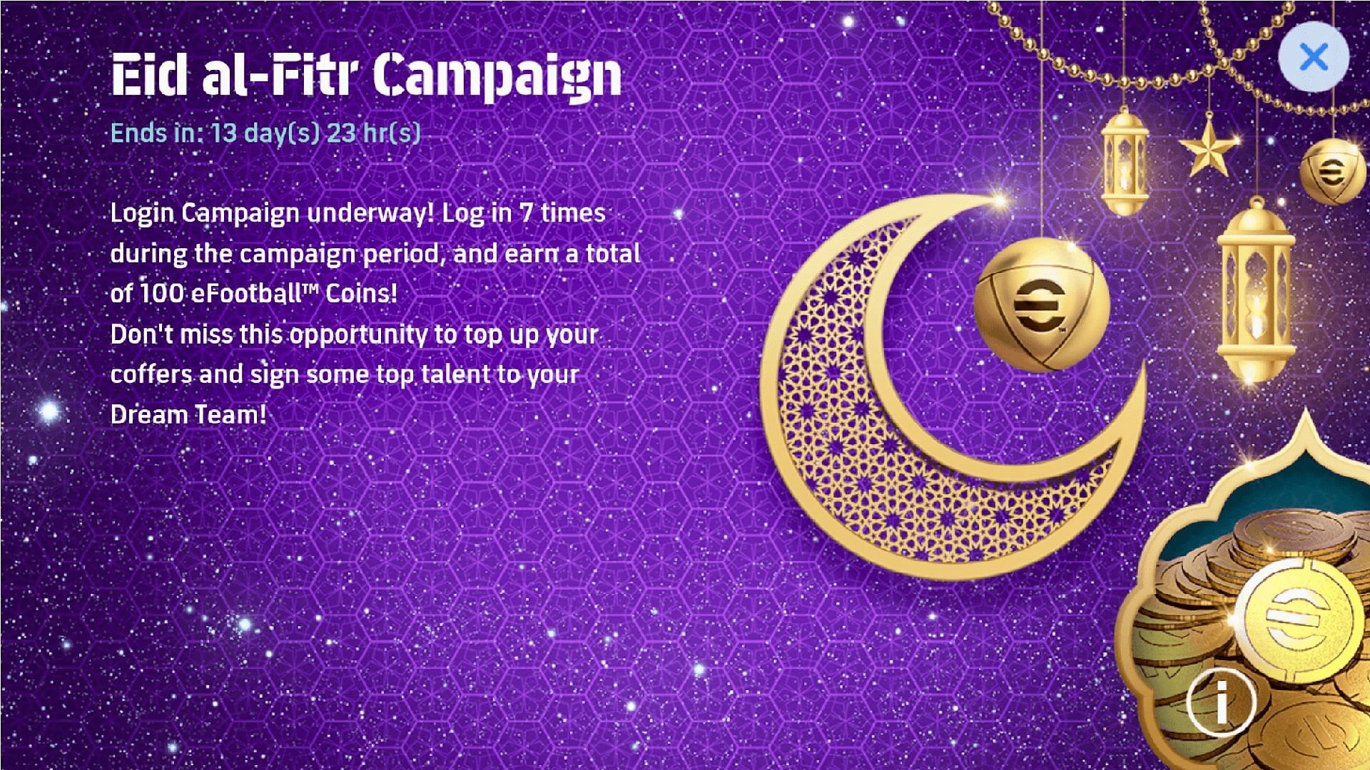 eFootball 2024 Eid al-Fitr campaign