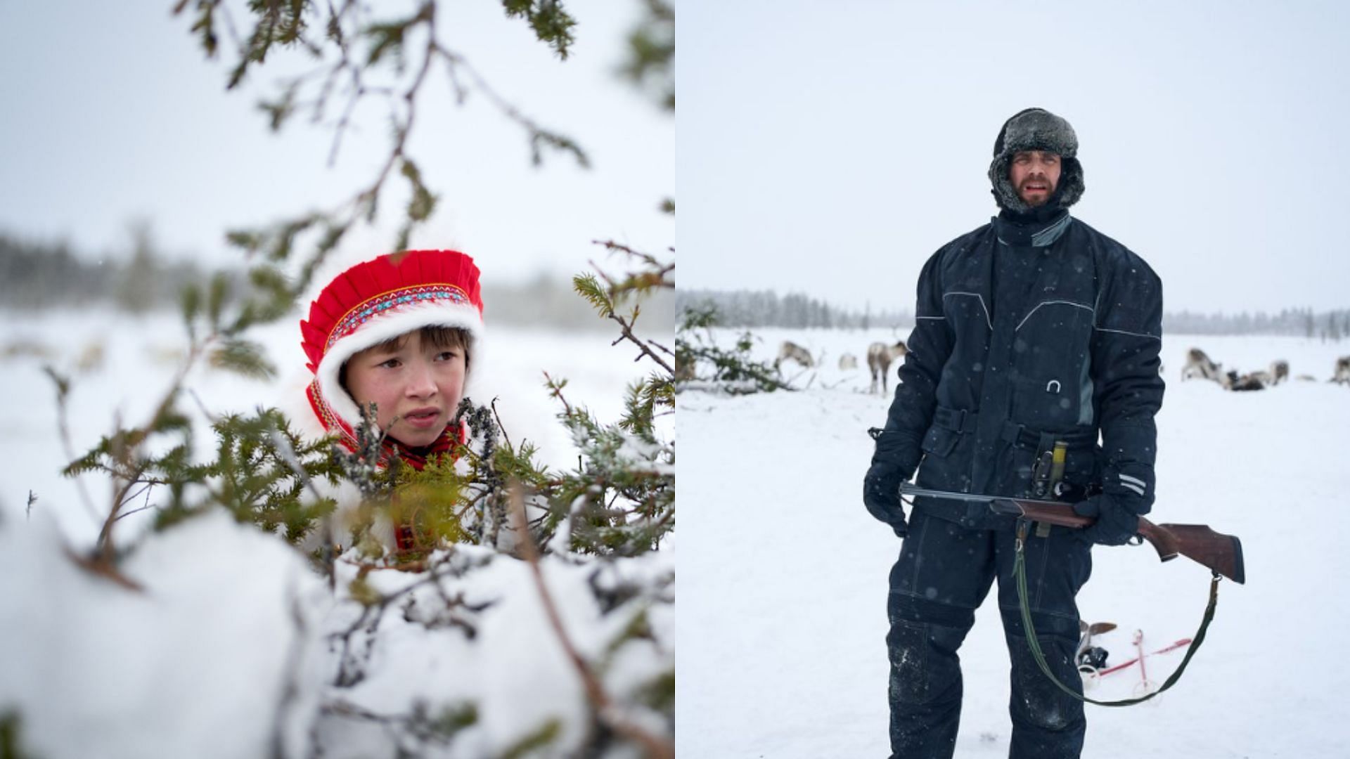 Snow-covered locations and reindeer&#039;s natural habitat were filmed (Image via Netflix Tudum and Instagram@Netflixnordic)