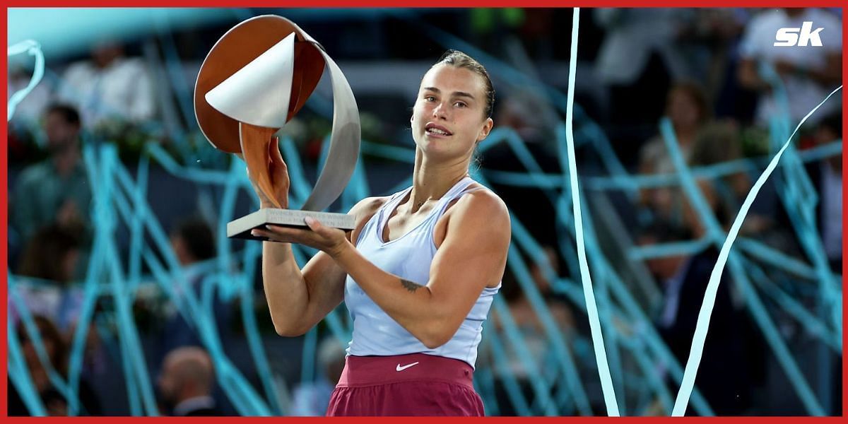 Aryna Sabalenka is the defending champion.