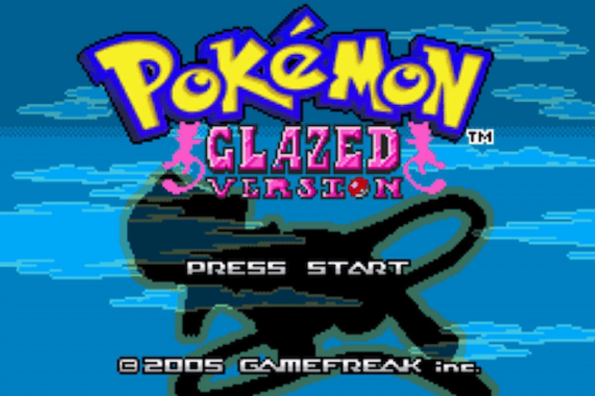 Title screen of Glazed (Image via redriders180)