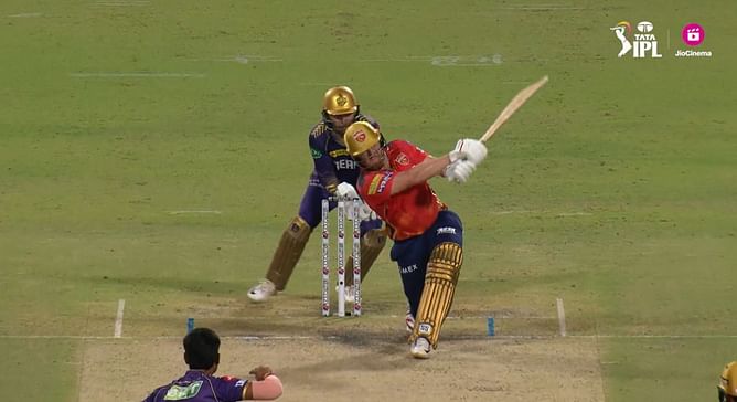 [Watch] Jonny Bairstow smacks 2 monstrous sixes off Andre Russell's 24-run over in KKR vs PBKS IPL 2024 runfest