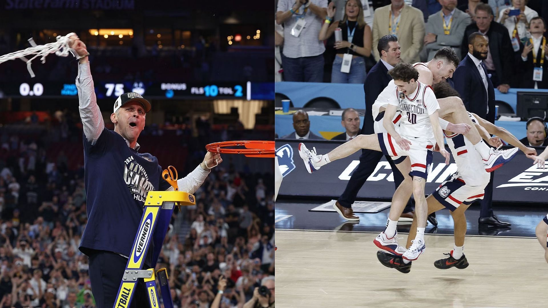 Dan Hurley and the UConn Huskies won their second consecutive title in 2024