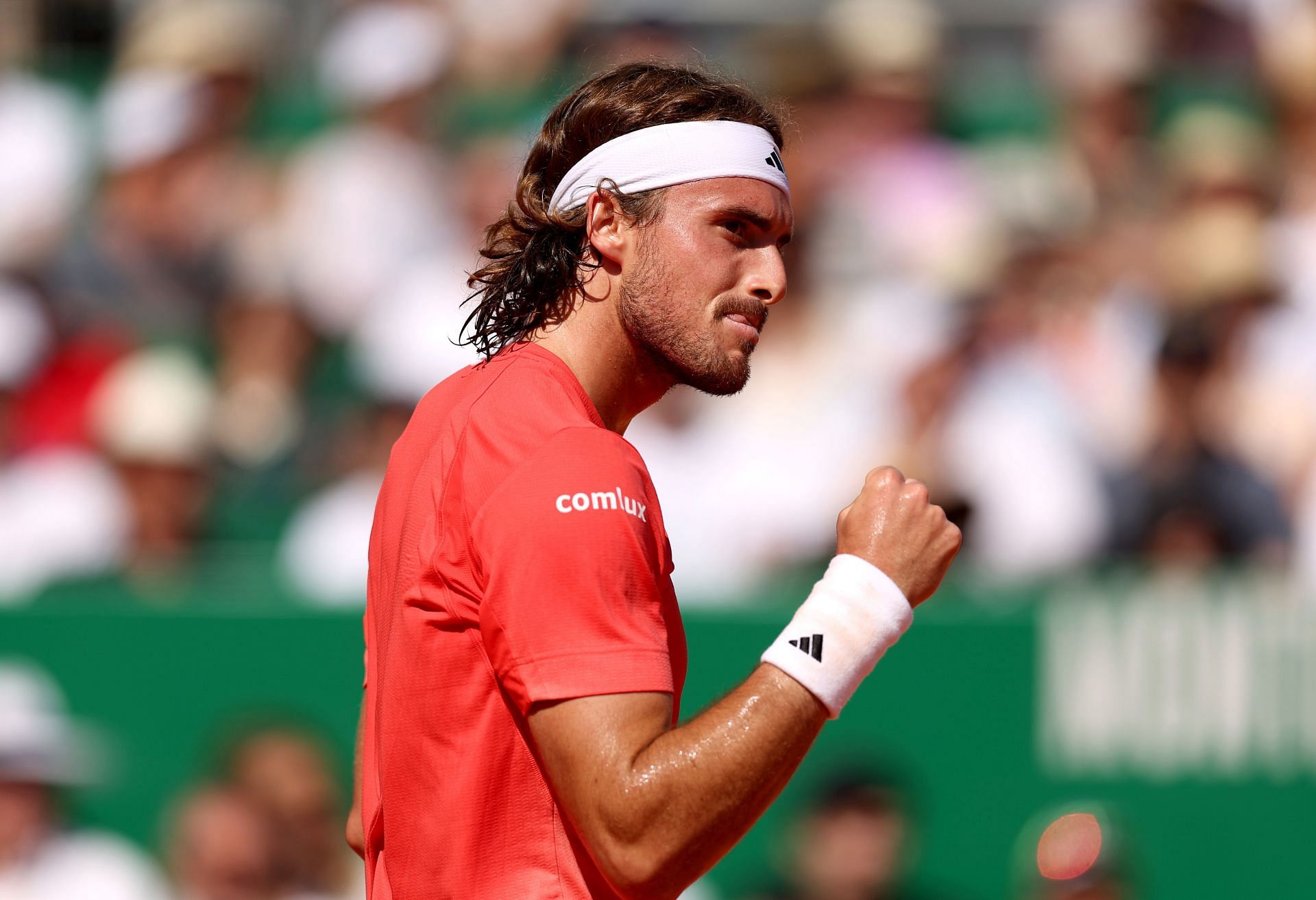 Stefanos Tsitsipas at the 2024 Rolex Monte-Carlo Masters