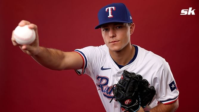 WATCH: Rangers starter Jack Leiter creates family history with major league debut and first strikeout