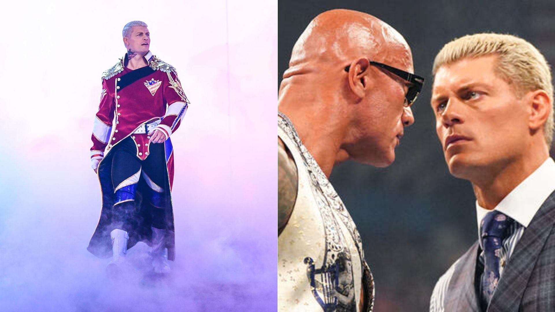 Cody Rhodes is involved in a bitter rivalry with The Rock