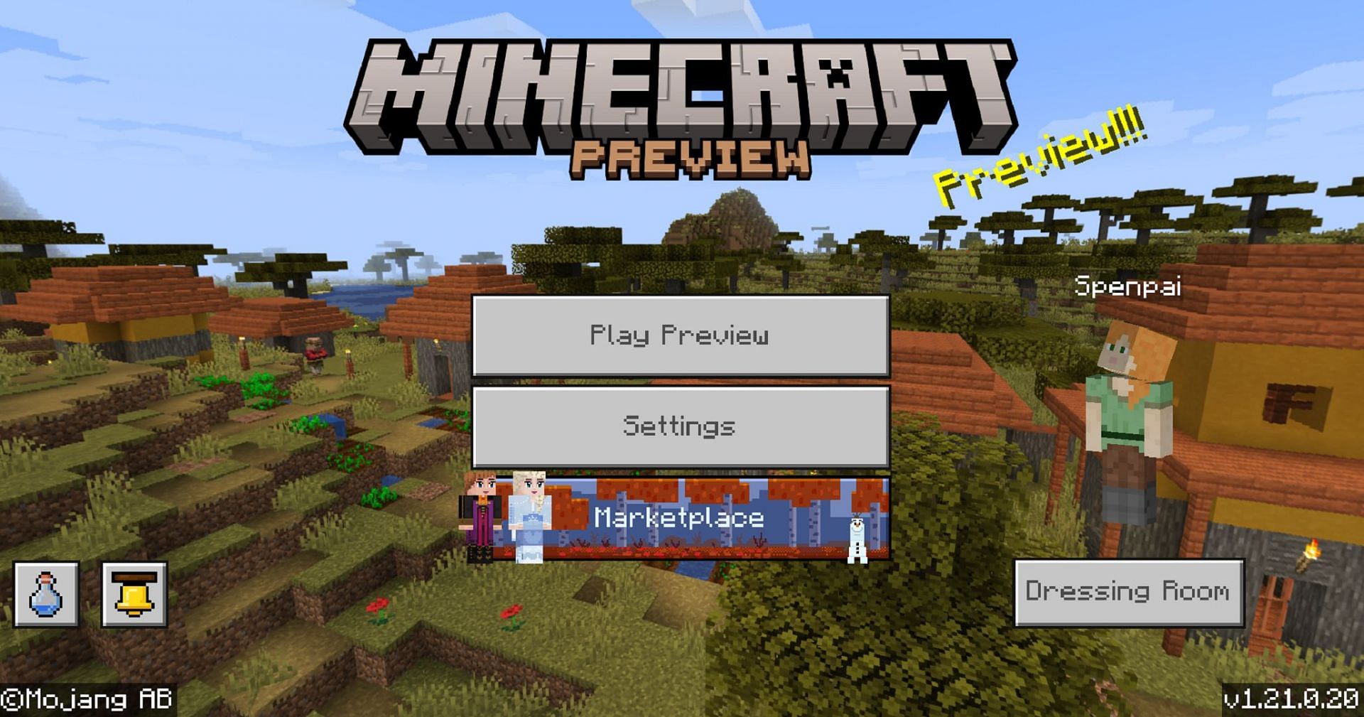 How to download Minecraft Preview 1.21.0.20