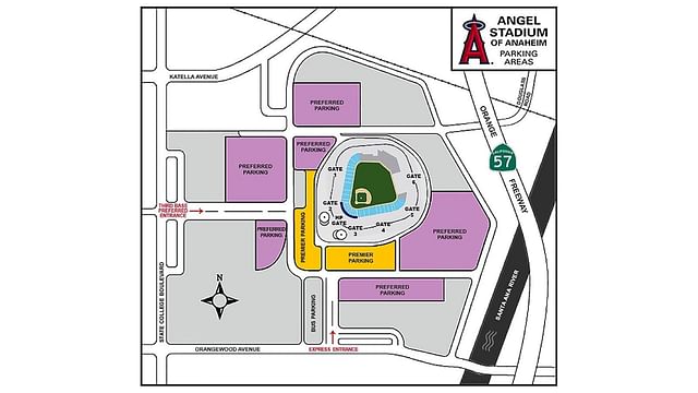 Los Angeles Angels Stadium - History, Capacity, Seating Chart & Notable ...