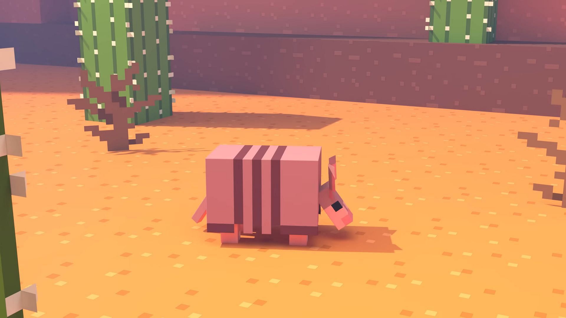 The early arrival of armadillos as perceived by fans could indicate that later Minecraft Mob Vote winners might follow suit (Image via Mojang)
