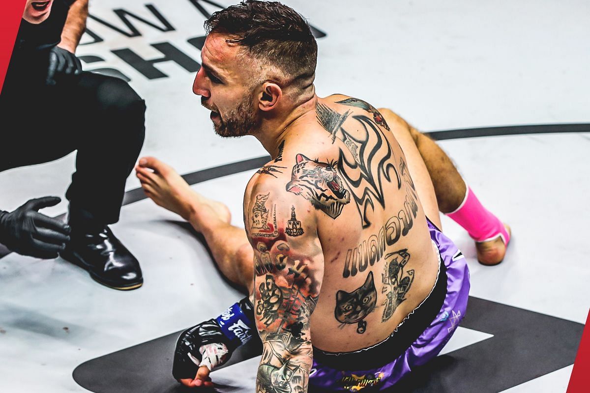 Muay Thai legend Liam Harrison says spell on the sidelines was ill-timed. -- Photo by ONE Championship