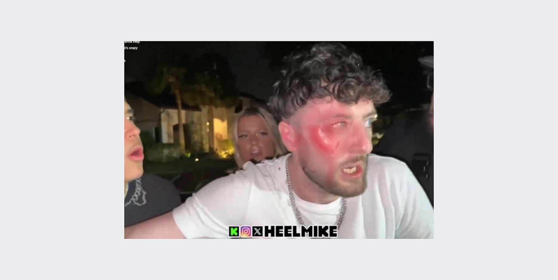 Controversial Kick streamer Heelmike ends with bloody face during violent  physical altercation, later his channel goes offline