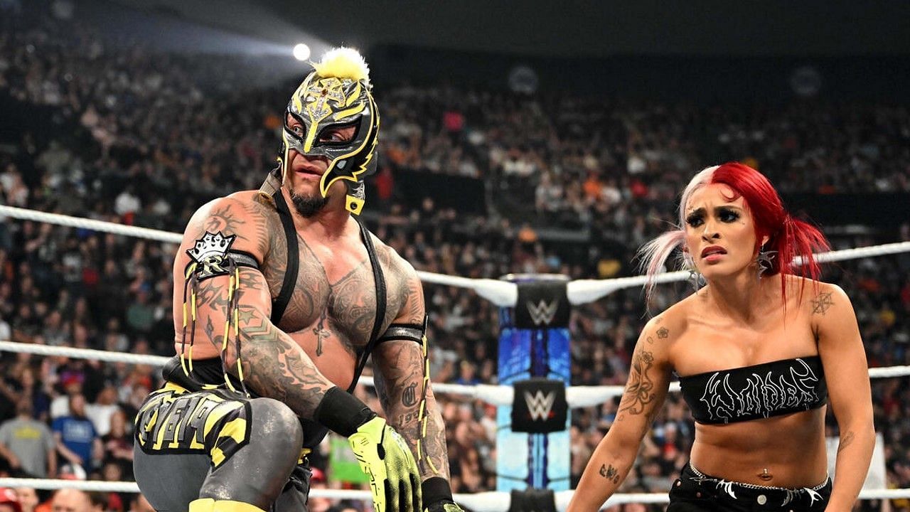 Rey Mysterio was in action this week on SmackDown