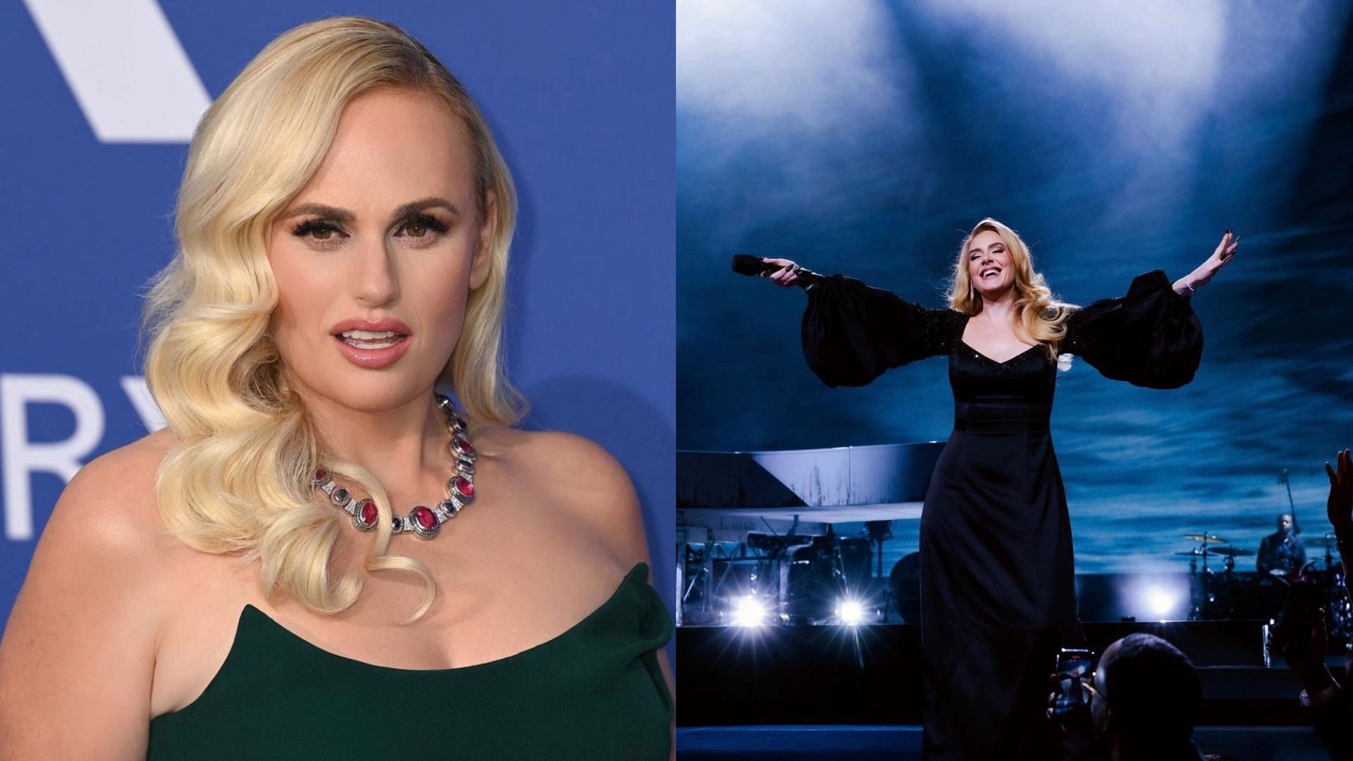 Rebel Wilson claims Adele hates her. (Images via Instagram/@rebelwilson &amp; @adele)