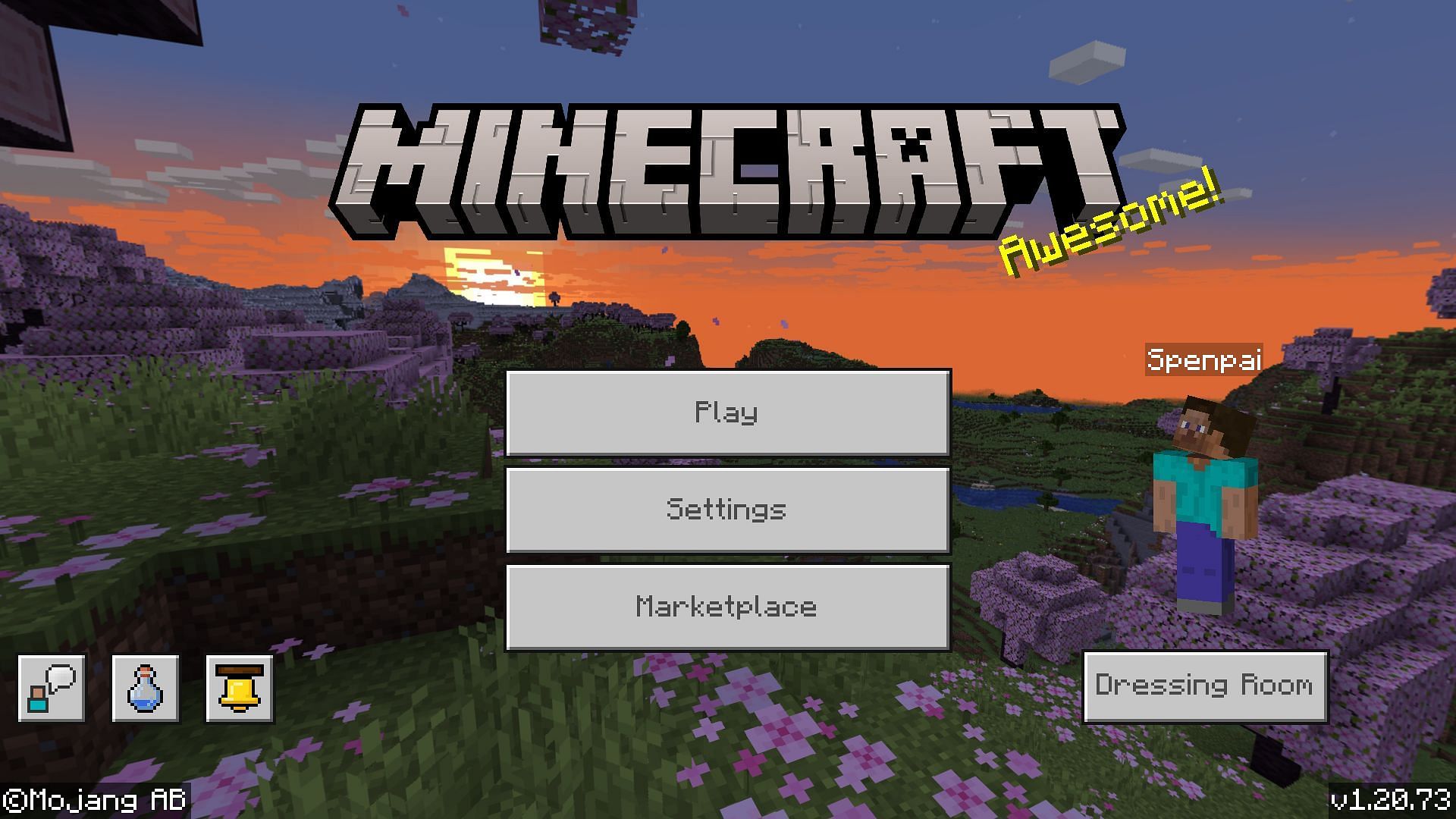 How to download Minecraft Bedrock 1.20.73 update