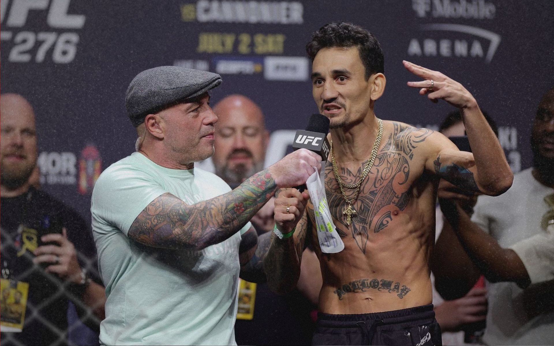 When Max Holloway made an interesting revelation to Joe Rogan. [Image courtesy: Getty Images]