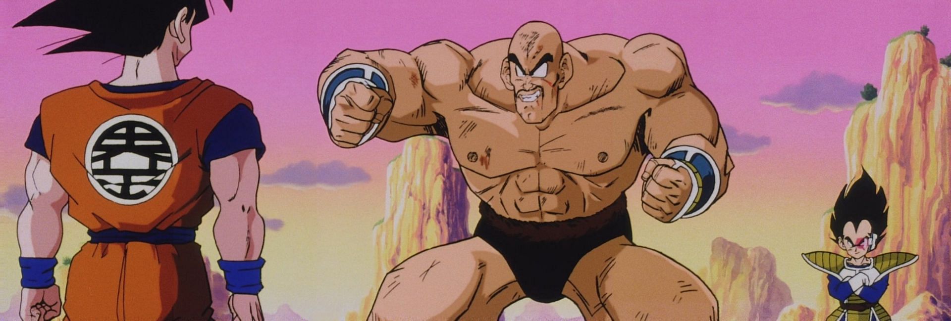 Nappa as seen in the anime series (Image via Toei Animation)