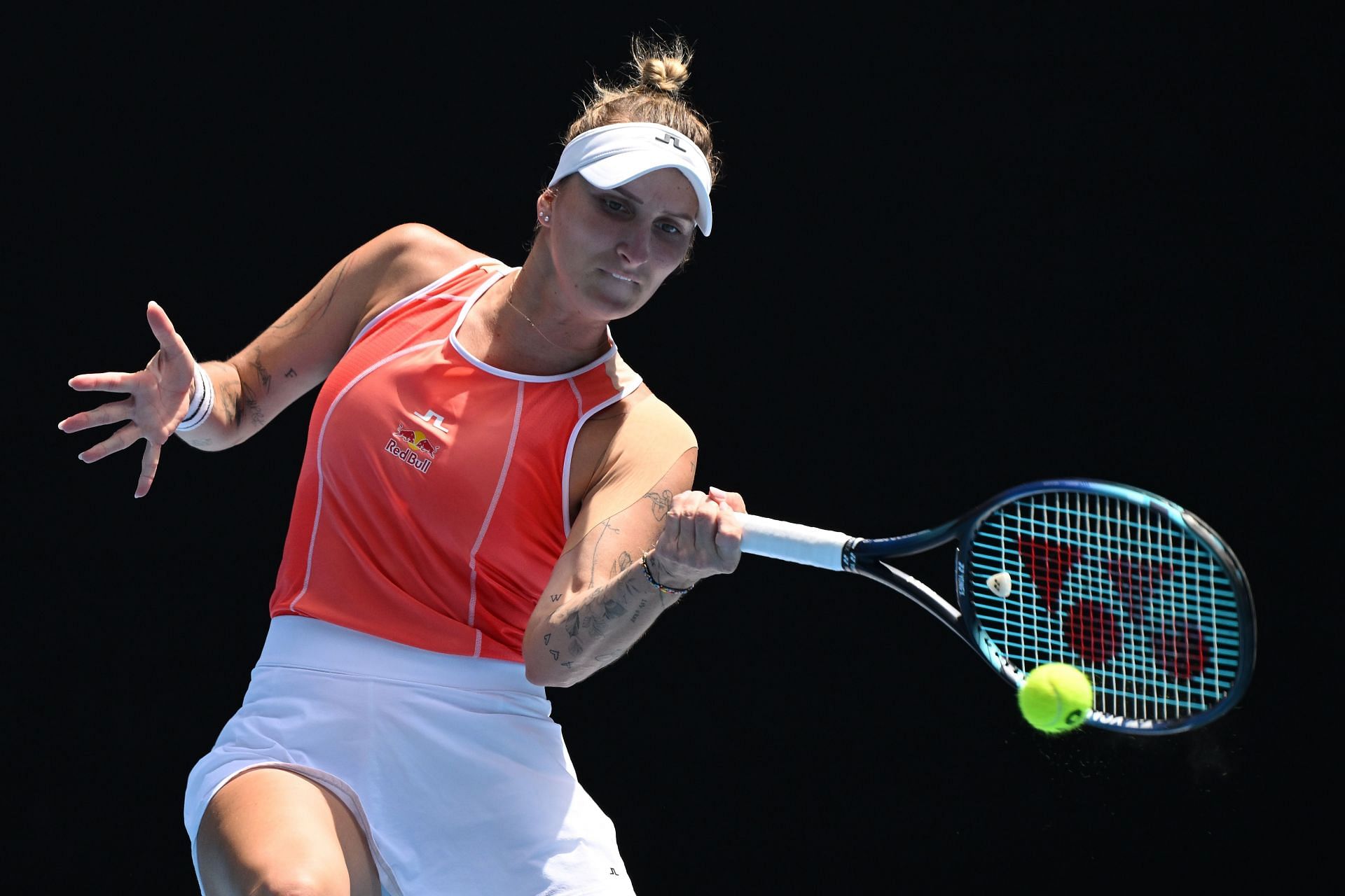 Marketa Vondrousova at the 2024 Australian Open.