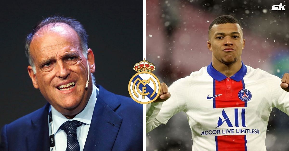 Javier Tebas is eagerly anticipating Kylian Mbappe