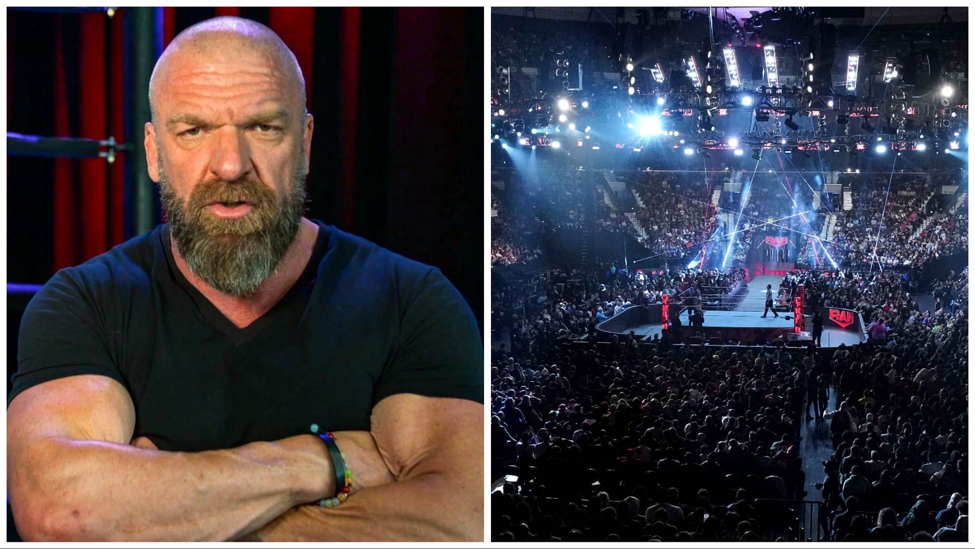 Triple H appears on WWE NXT, the WWE Universe packs the arena for RAW