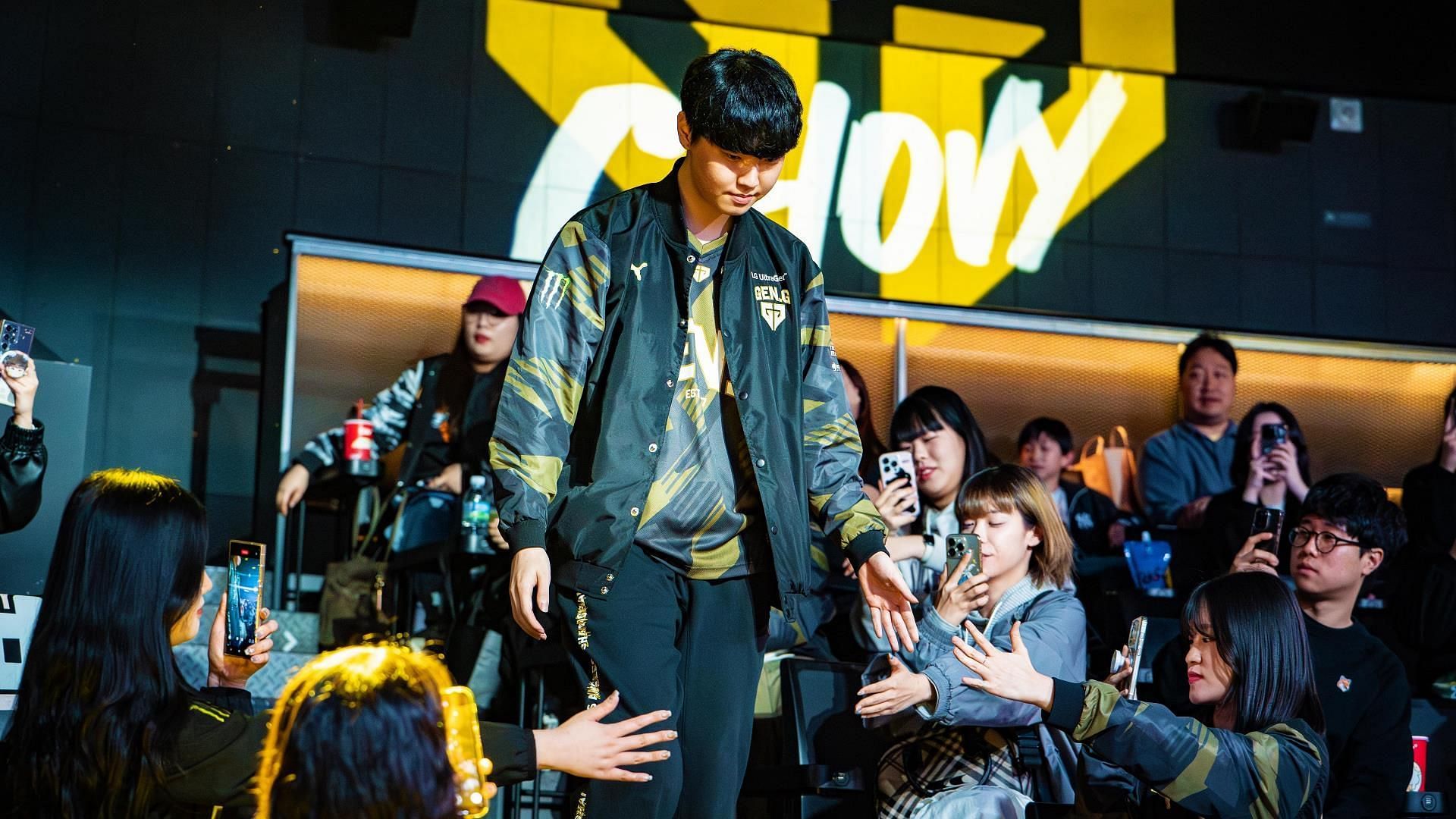 Chovy, GenG&#039;s midlaner, eyeing for his fourth consecutive LCK trophy. (Image via LCK)