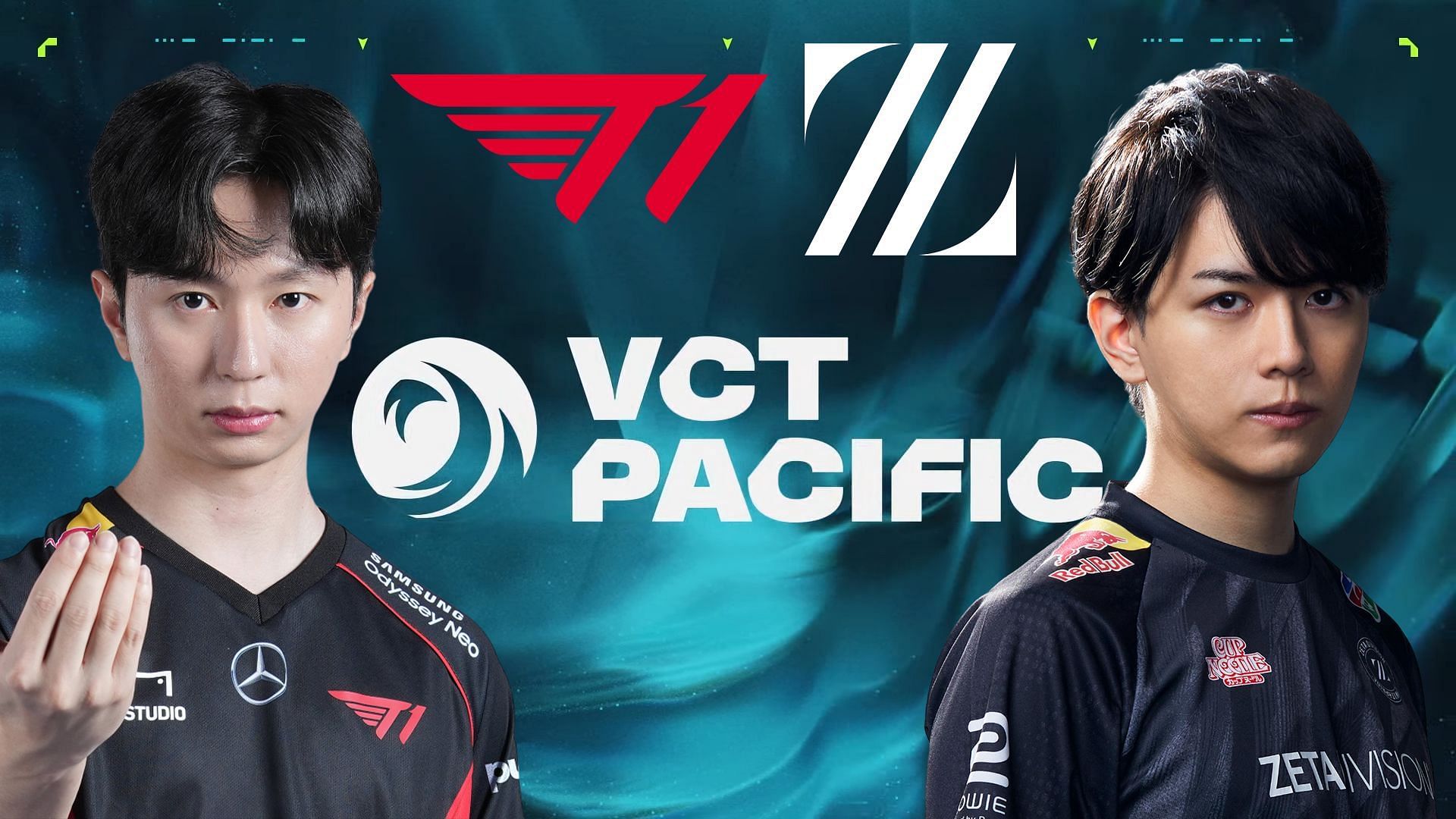 T1 vs ZETA DIVISON at VCT Pacific 2024 Stage 1 (Image via Riot Games || T1 || ZETA DIVISION)