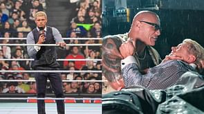 Cody Rhodes makes a promise to fans after getting attacked by The Rock on WWE RAW last week
