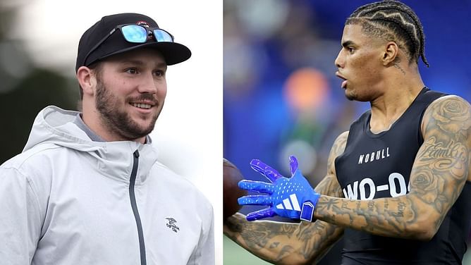 Josh Allen texts warm welcome to WR Keon Coleman after Bills' NFL draft: "You’re the guy I want"