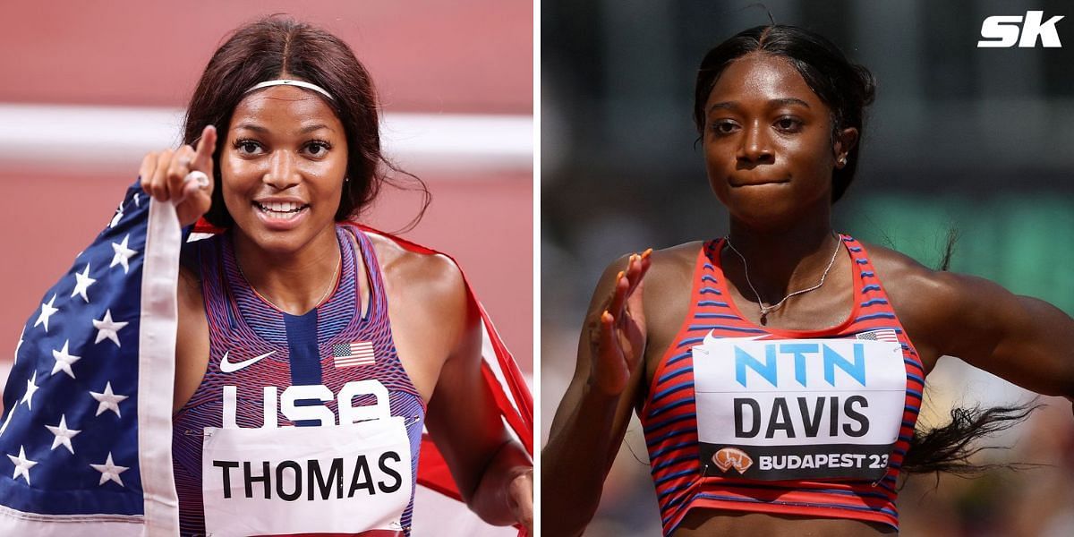 Gabby Thomas and Tamari Davis will be representing USA at the World Athletics Relays 2024