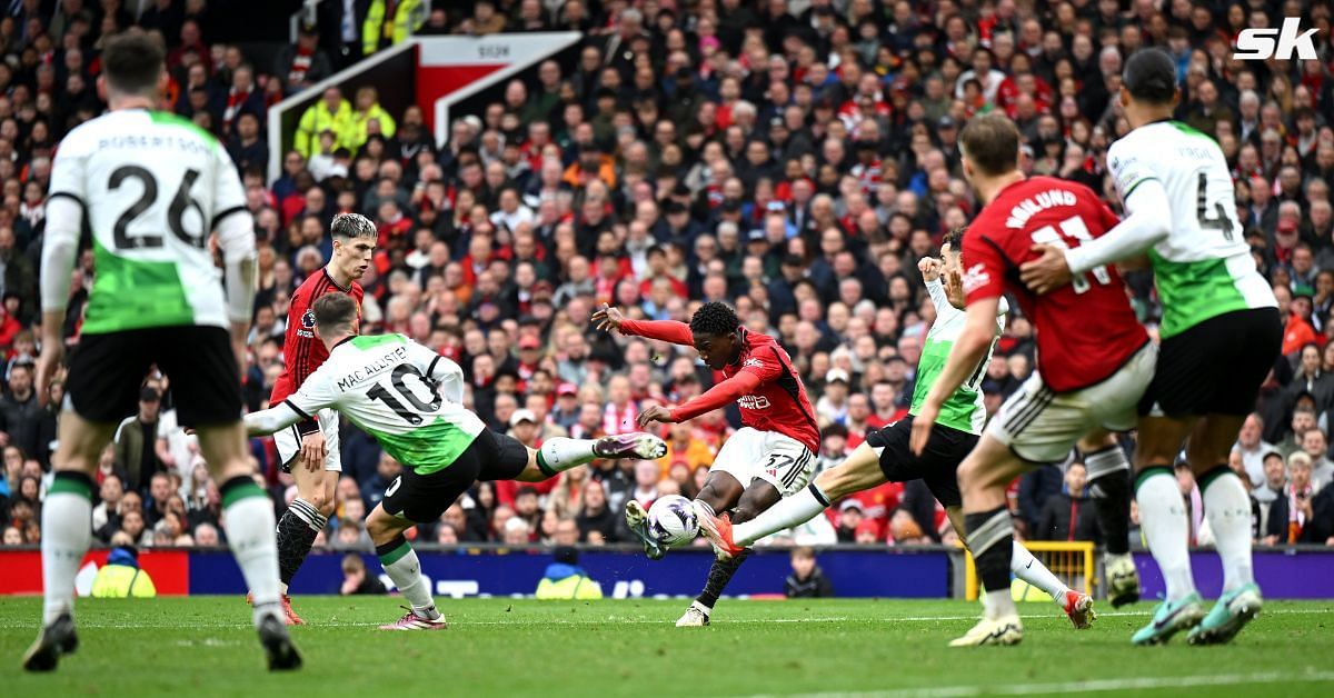Kobbie Mainoo scored in Manchester United