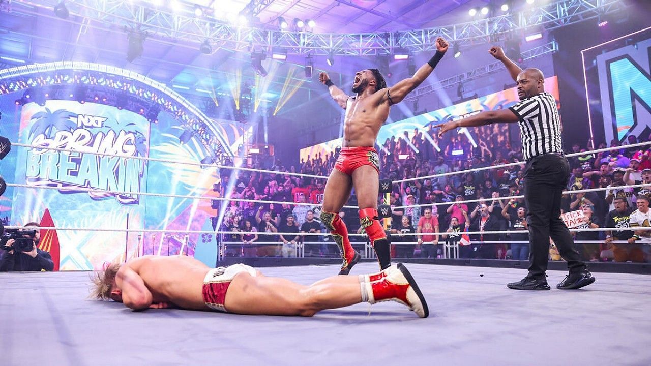 WWE NXT विमेंस चैंपियन ट्रिक विलियम्स और इल्जा ड्रैगूनोव 