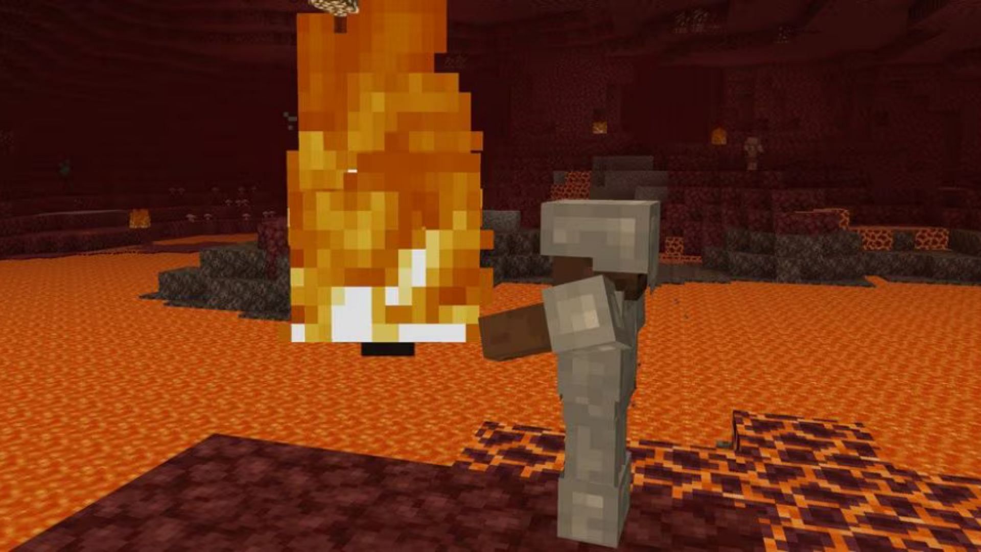 There is a lack of challenging mini-bosses in the game (Image via Mojang Studios)