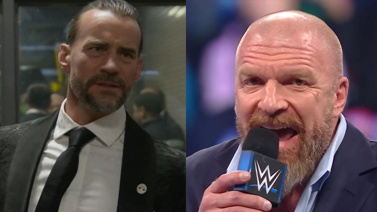 CM Punk and Triple H (via WWE