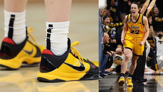 5 Caitlin Clark shoes that proved her spectacular choice during game days ft. Kobe 5 Protro