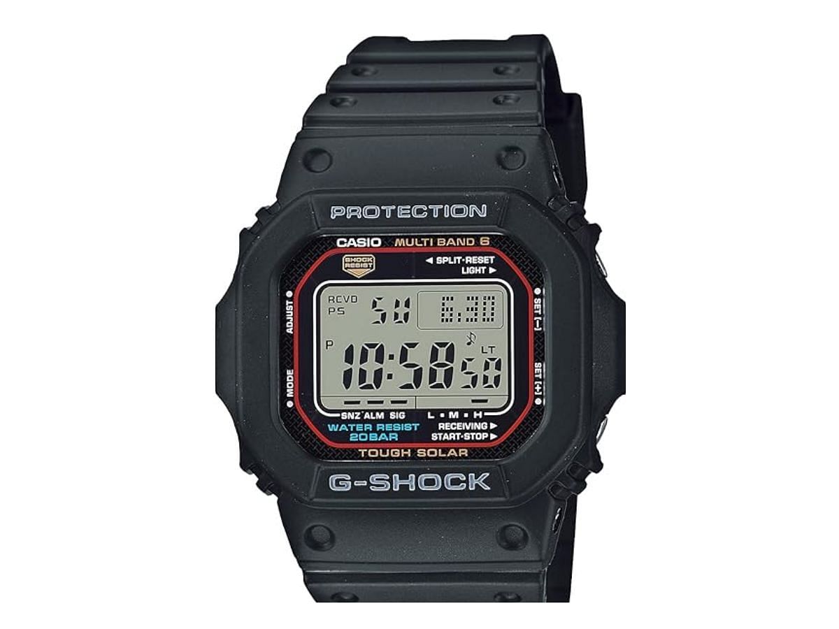 Casio G-Shock GW-M5610U-1 Solar Digital Sports Watch (Image via Amazon)