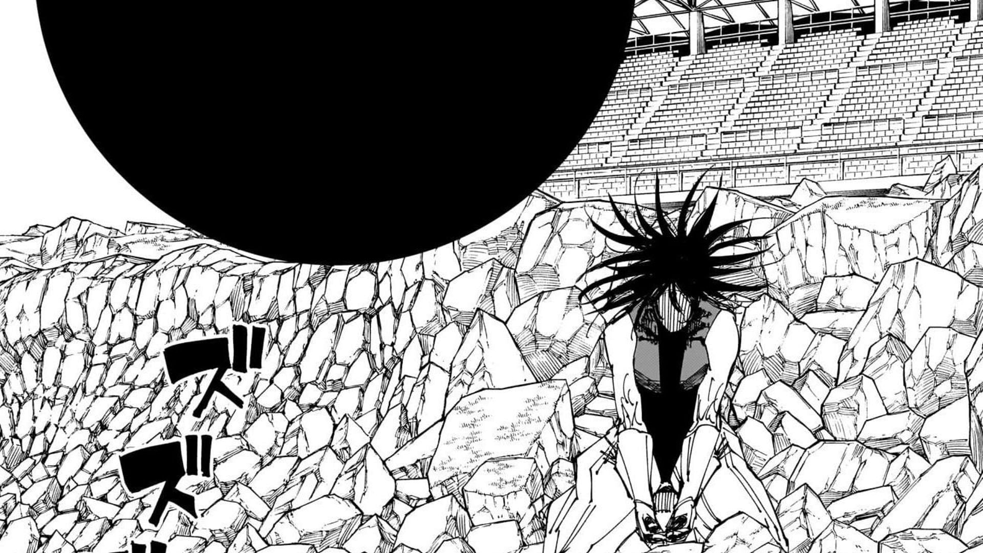 Yorozu uses her Cursed Technique, Construction (Image via Shueisha)