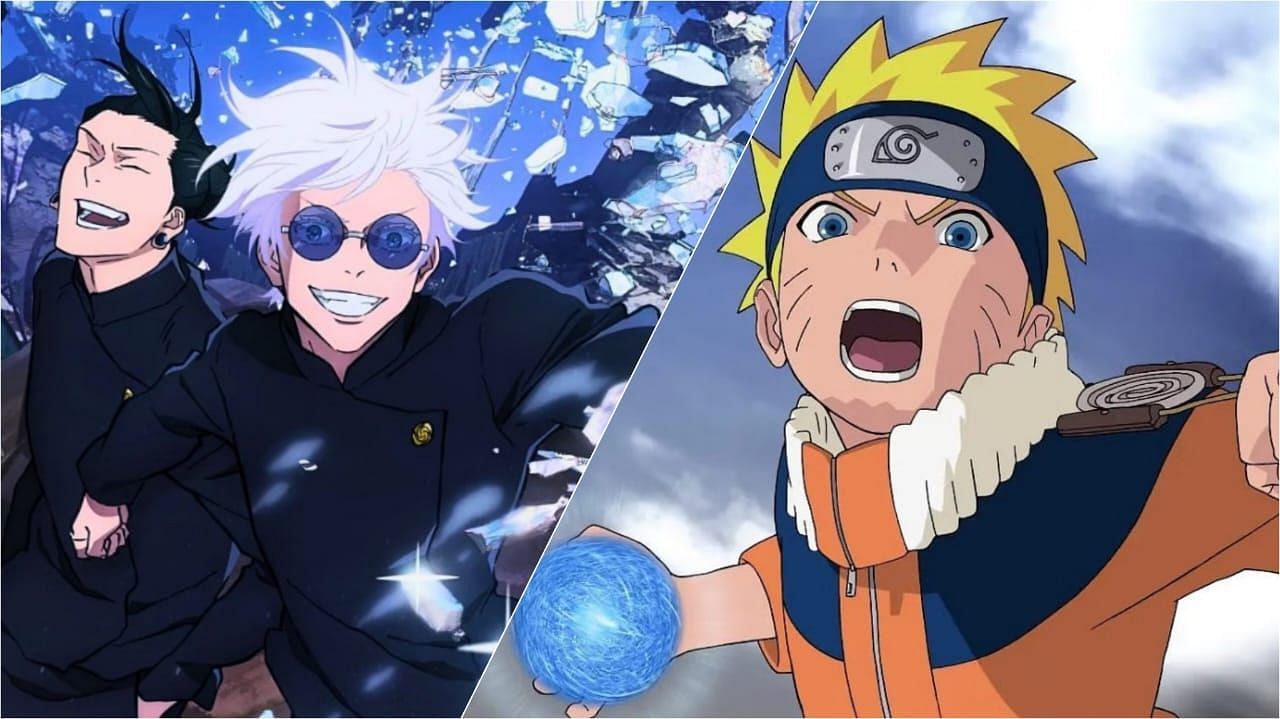 Naruto and Jujutsu Kaisen crossover took the Internet by storm (image via Sportskeeda)