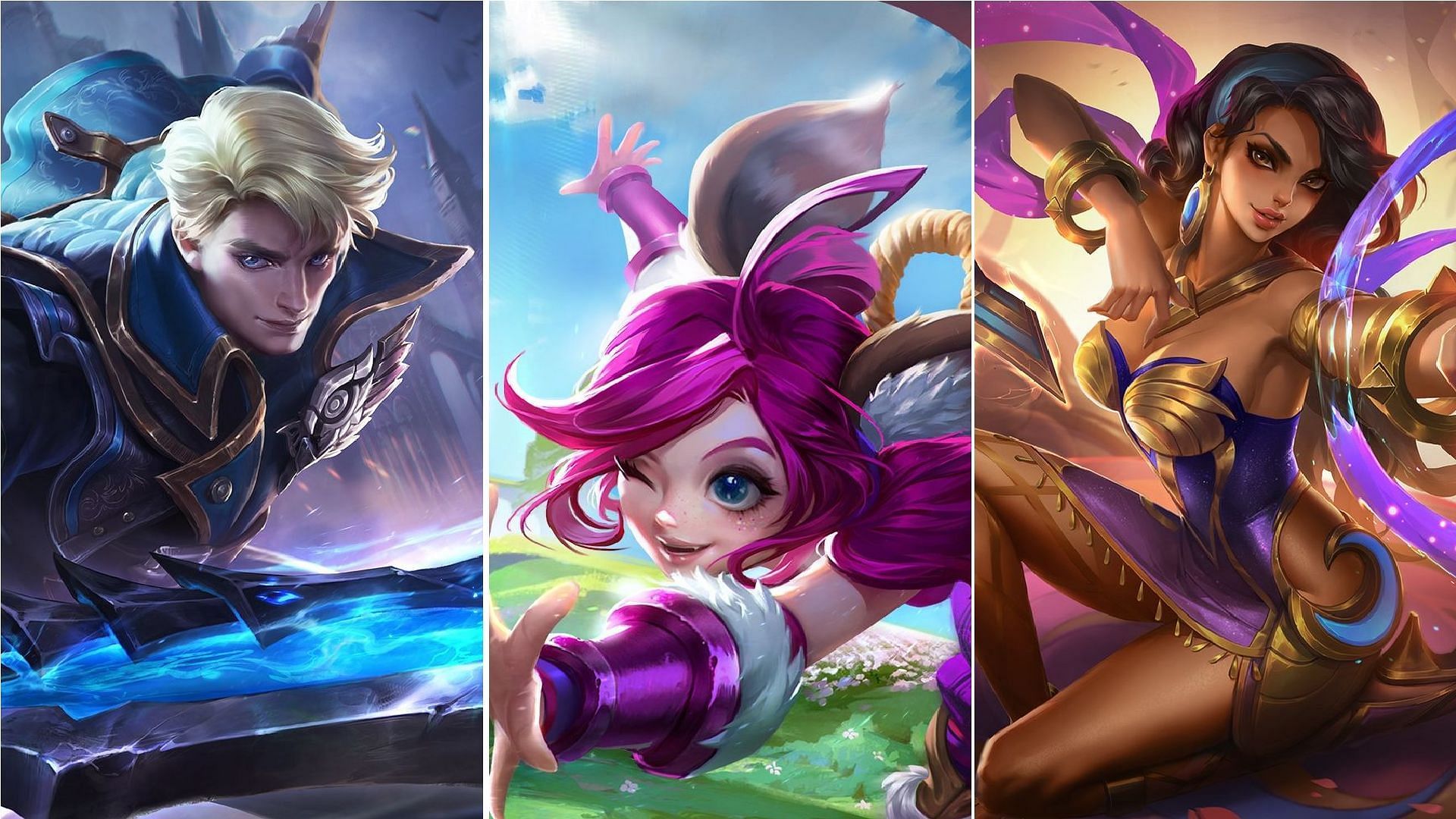 Alucard, Nana, and Esmeralda might receive some changes in the upcoming updates of Mobile Legends Bang Bang (Image via Moonton Games)