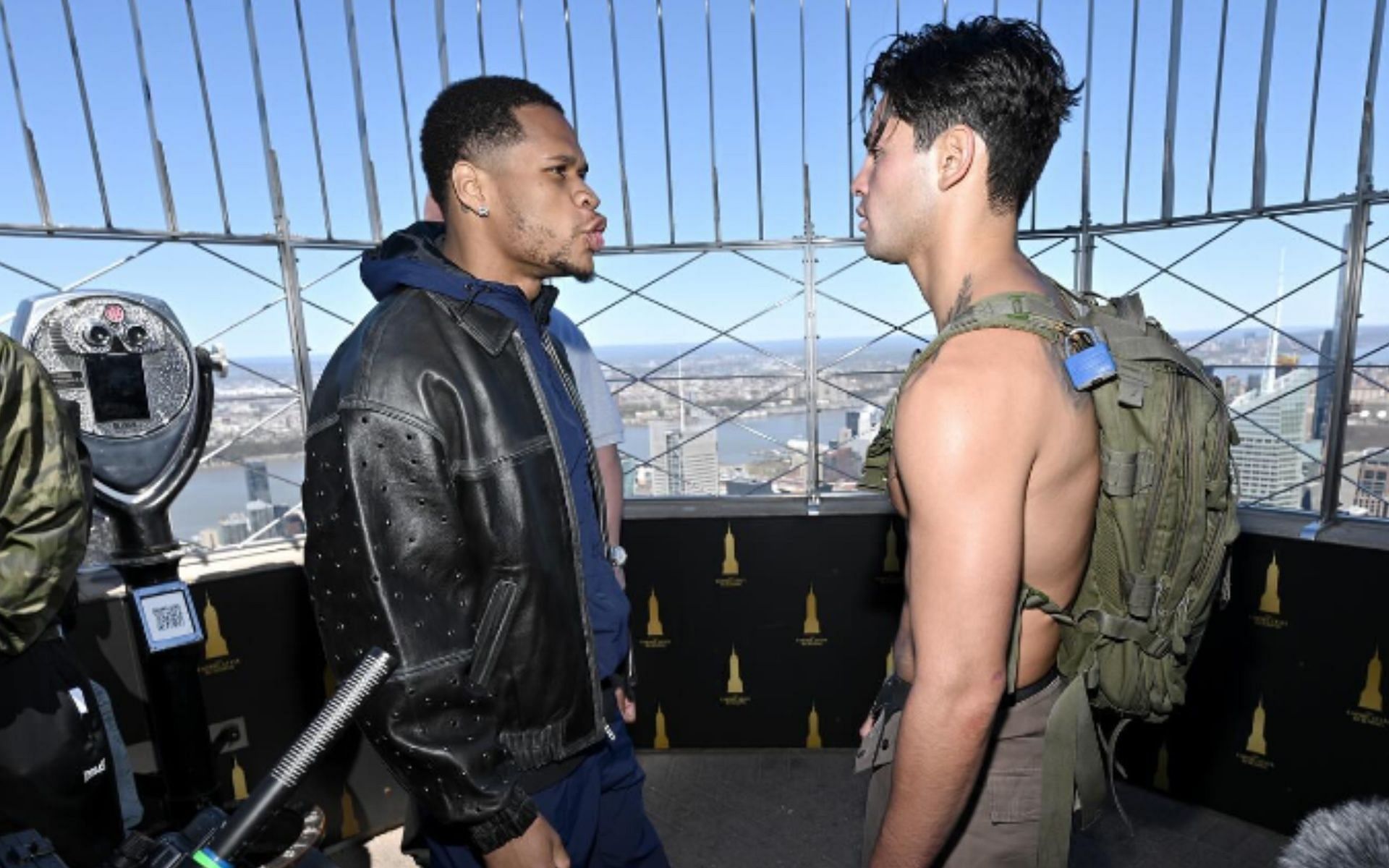 Devin Haney vs. Ryan Garcia is still set to go ahead this weekend. [Image via @GoldenBoy on Instagram]