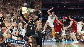 WATCH: Purdue fans light up streets to celebrate first national championship final appearance since 1969
