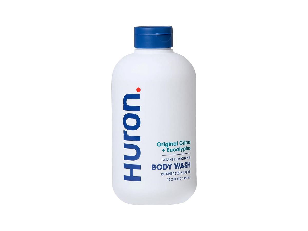 Beauty secrets for runners: Huron Cleanse and Recharge body wash for runners (Image via Amazon)